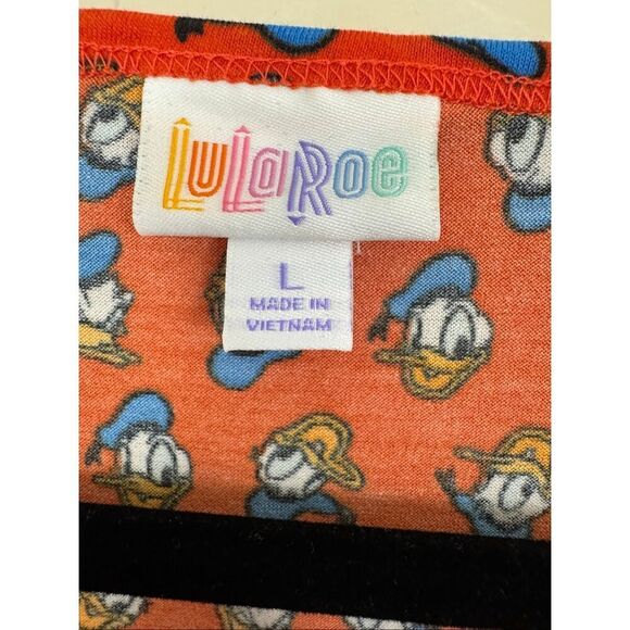 Lularoe Disney Irma Donald Duck - Size Large - Picture 4 of 7